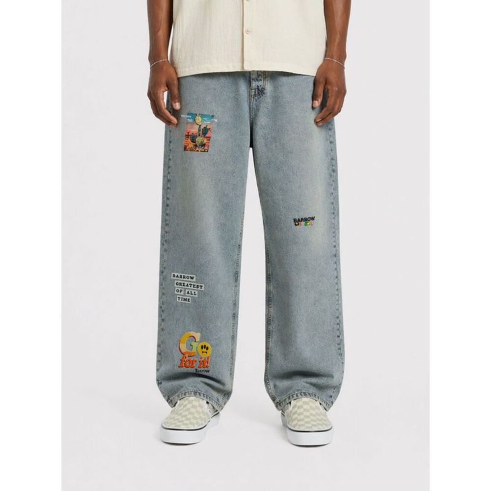Barrow Jeans Men Sky Blue